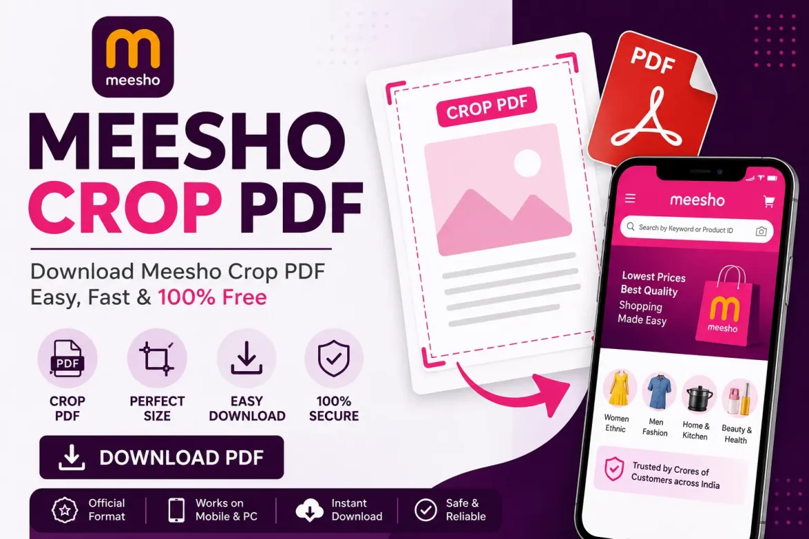 meesho crop pdf