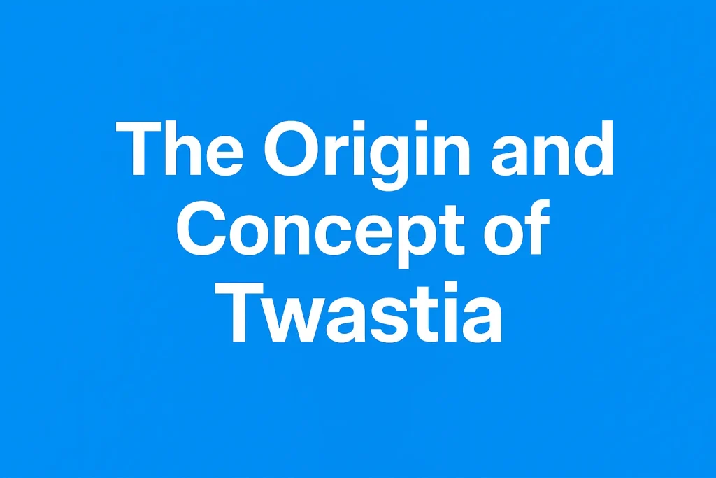the origin and concept of twastia